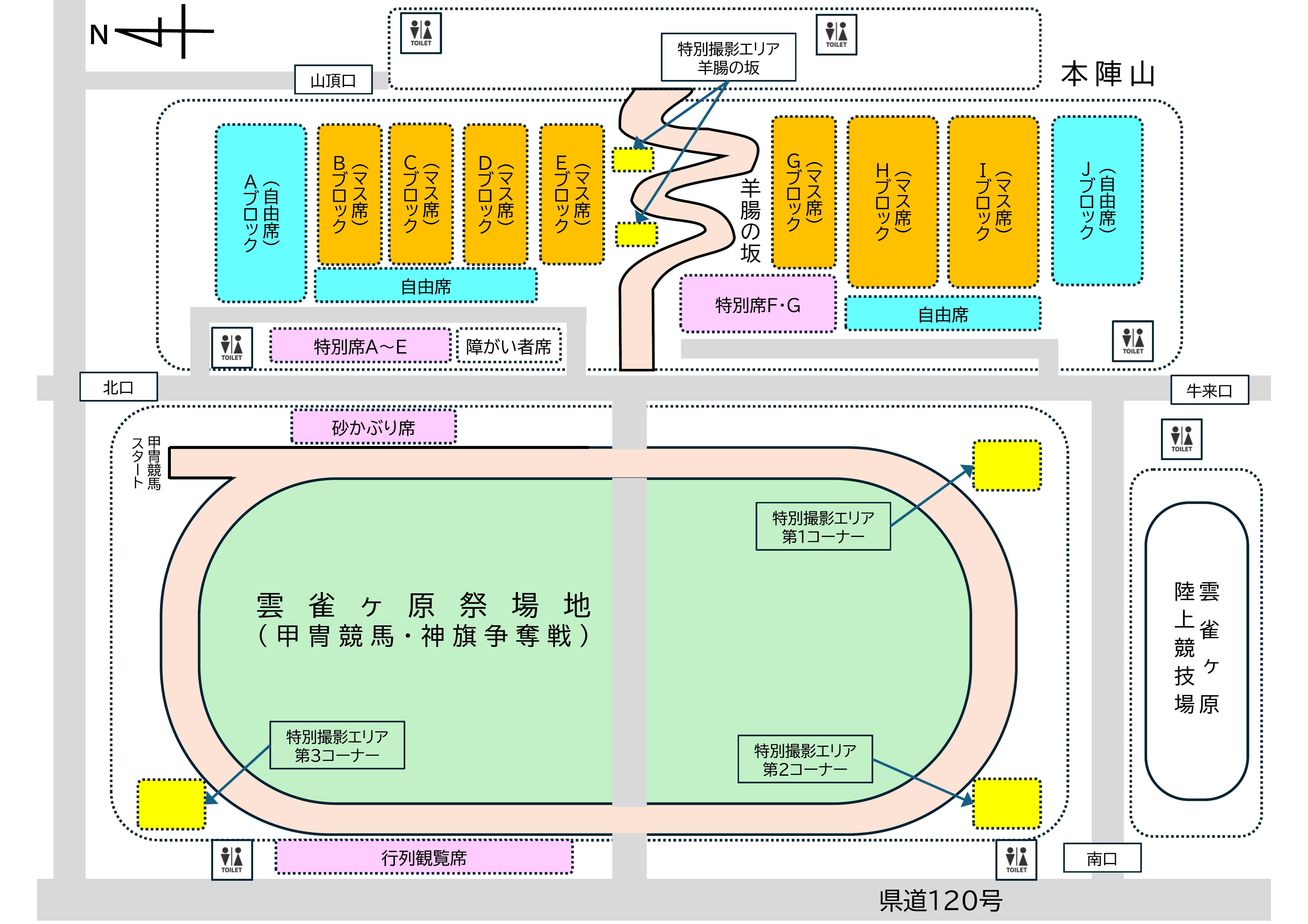 雲雀ヶ原 詳細マップ